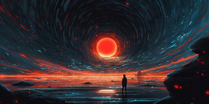 singularity wallpaper black whore eating sun