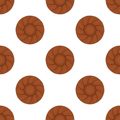 Pattern homemade cookie different taste in pastry biscuit
