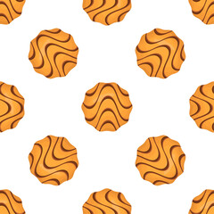 Pattern homemade cookie different taste in pastry biscuit