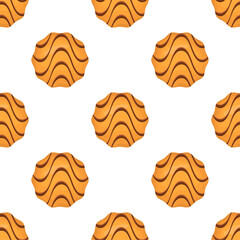 Pattern homemade cookie different taste in pastry biscuit