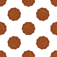 Pattern homemade cookie different taste in pastry biscuit