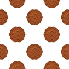 Pattern homemade cookie different taste in pastry biscuit