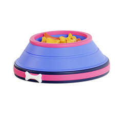 3d Feeding. icon isolated on white background. 3d rendering illustration