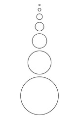 Golden ratio geometric concept. Divine proportion. Geometric shapes with ideal section composition. Geometry harmony and balance illustration