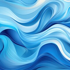 ight blue wave background. Graphic resources
