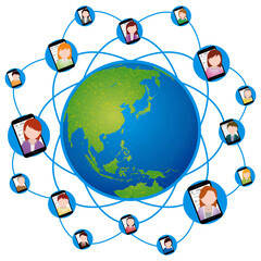 地球　グローバル　SNS　インフルエンサー