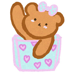 teddy bear with heart