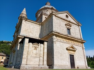 Fototapeta na wymiar Chiesa di San Biagio, Montepulciano, Toscana, Italia
