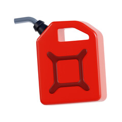 3D Gas. icon isolated on white background. 3d rendering illustration