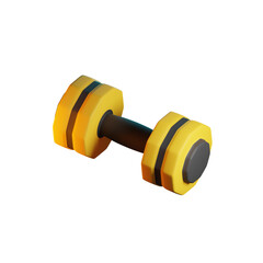 DUMBBELL 3D RENDER ISOLATED IMAGES