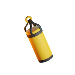 PUNCHING BAG 3D RENDER ISOLATED IMAGES