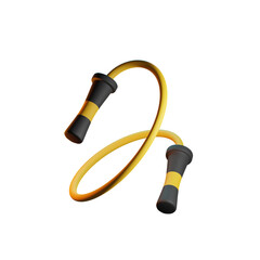 SKIPPING ROPE 3D RENDER ISOLATED IMAGES