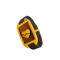 SMART WATCH 3D RENDER ISOLATED IMAGES