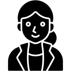 Science teacher icon, High school related vector illustration