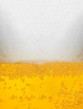 Beer glass with foam easy to use photo editing element 