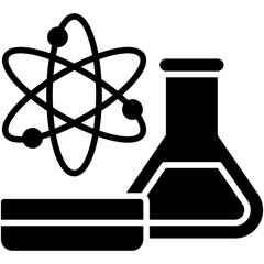 Science icon, High school related vector illustration