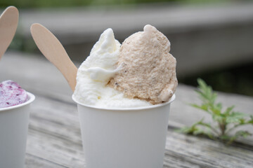 牧場のジェラート