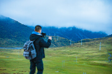 Ganzi Tibetan Autonomous Prefecture, Sichuan Province-Scenery along the way