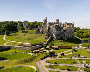 Rocks Castle Silesia - obrazy, fototapety, plakaty