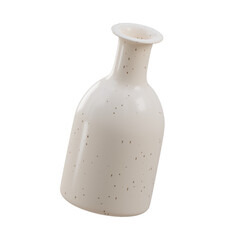 3D Modern Vases Pot. icon isolated on white background. 3d rendering illustration