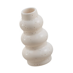 3D Modern Vases Pot. icon isolated on white background. 3d rendering illustration