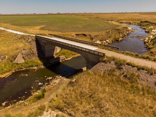 Palazzo Bridge, Irene, Province of Buenos Aires, Argentina.