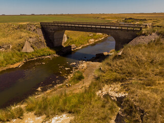 Palazzo Bridge, Irene, Province of Buenos Aires, Argentina.