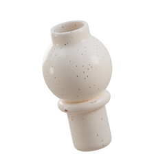 3D Modern Vases Pot. icon isolated on white background. 3d rendering illustration