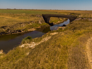 Palazzo Bridge, Irene, Province of Buenos Aires, Argentina.