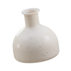 3D Modern Vases Pot. icon isolated on white background. 3d rendering illustration