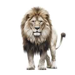 Obraz na płótnie Canvas Lion on transparent background
