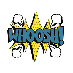 Comic Whoosh Sticker
