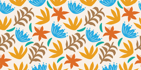 Adorn your space with the intricate and vibrant beauty of this unique floral pattern.