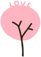 Tree, flower icon