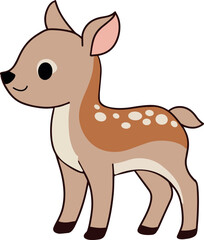 Animal deer illustration