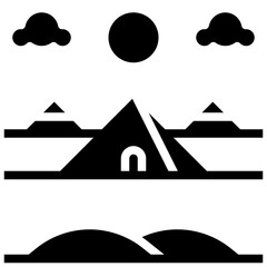 PYRAMID line icon,linear,outline,graphic,illustration