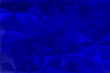 Obraz premium Blue-pink backdrop, geometric crystal-like pattern, various shades 