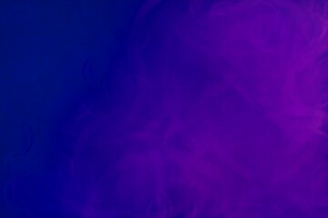 Blue ground with purple smudges evoking blurred chalk strokes
