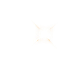 White Sun rays with beams and glare isolated on transparent background. Lens flare light effect. PNG.
