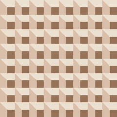 Seamless pattern, Square shape from geometric . Vector Illustration