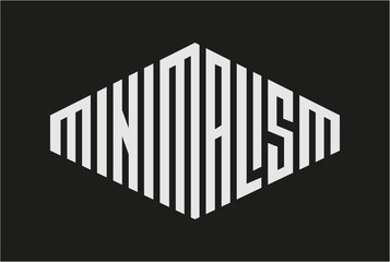 MINIMALISM LOGO SIMPLE