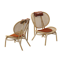 isolated furnitures in white background studio style from different categories like pouf, sofa, chair, armchair etc.