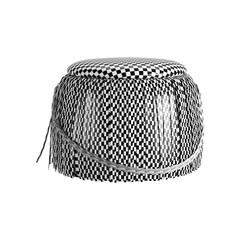 isolated furnitures in white background studio style from different categories like pouf, sofa, chair, armchair etc.