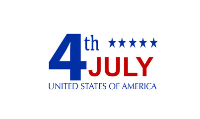 Fototapeta premium 4th of July Independence Day background