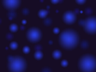 abstract dark blue bokeh background