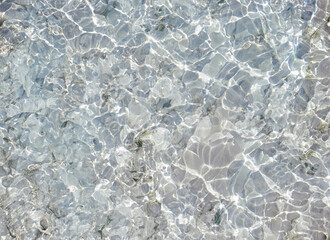 A Close-Up Shot of Water Surface Texture