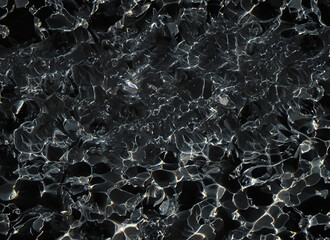 A Close-Up Shot of Water Surface Texture