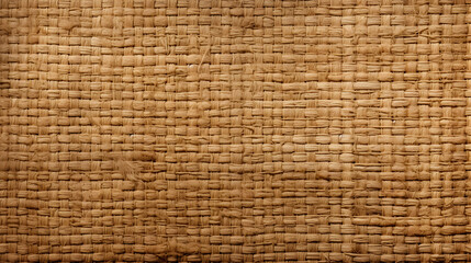 Obraz premium Brown sackcloth texture or background and empty space generativ ai