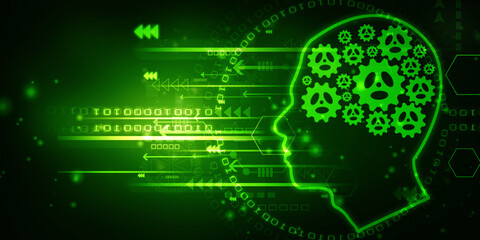 
2d rendering technology background illustration