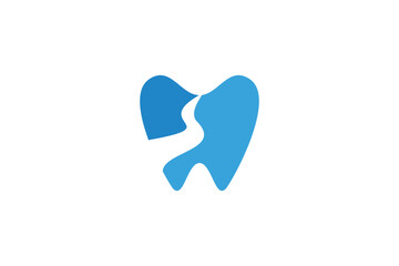 Dentist dental teeth logo vector design